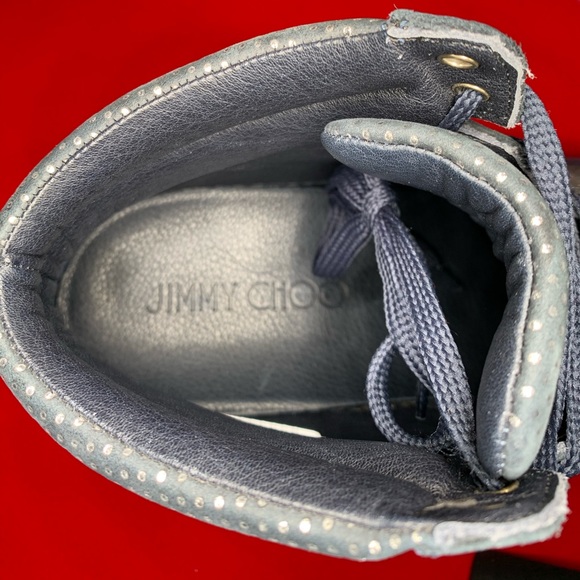 SOLD Mens Jimmy Choo high tops sz-11 - Picture 7 of 8